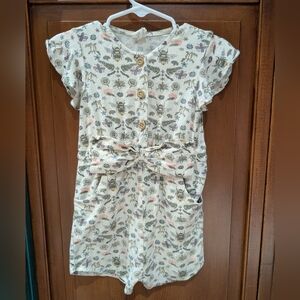 Kate Quinn Litho Bee Romper 3T